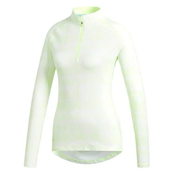 adidas Women's UPF Long Sleeve Polo Mock Neck Zip New XL - Picture 5 of 11